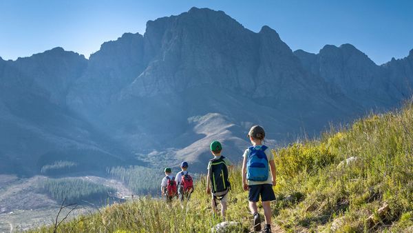 South African hiking. Continuation